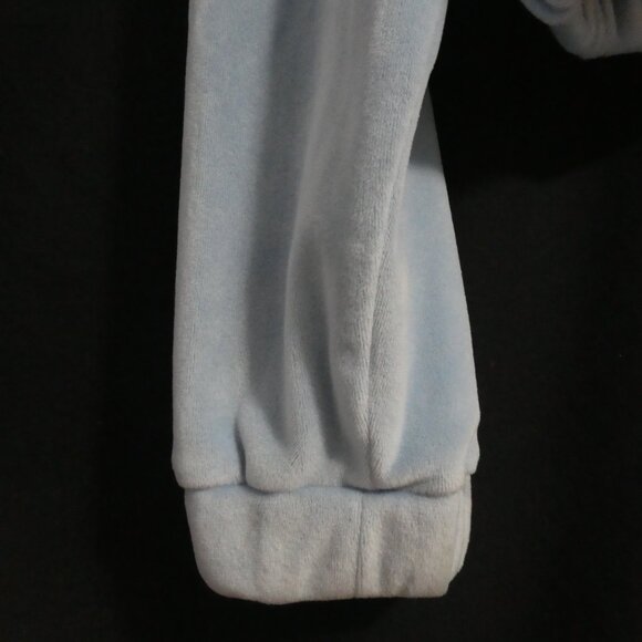U KIDS | small (7-8) | Soft and Plush Light Blue Velour Zip-Up Hoodie | NWOT - Picture 6 of 14